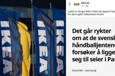 Ikea sjokkerer med dristig OL-melding: – Forsøker å ligge seg til seier